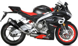 Impianto Di Scarico Completo Catalizzato E Con Omologazione Suono Delta Race Carbonio Carbonio - Mivv Compatibile Con Aprilia Rs 660 (2020-2024)
