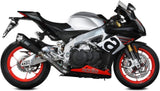 Non-Catalytic Exhaust Tip With Sound Certification Delta Race Carbon Carbon - Mivv Compatible With Aprilia Rsv4 (2017-2020)