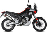 Terminale Di Scarico Con Omologazione Suono Dakar Inox - Mivv Compatibile Con Aprilia Tuareg 660 (2022-2024)