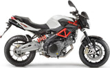 Doppio Terminale Di Scarico Senza Omologazione Suono Furore Alluminio Nero - Gpr Compatibile Con Aprilia Shiver 750 Gt (2007-2016)