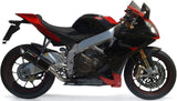 Impianto Di Scarico Completo Catalizzato E Con Omologazione Suono Furore Alluminio Nero - Gpr Compatibile Con Aprilia Rsv4 1000 (2009-2014)