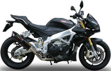Terminale Di Scarico Con Omologazione Suono Furore Alluminio Nero - Gpr Compatibile Con Aprilia Tuono V4 R - Std - Aprc 1000 (2011-2014)