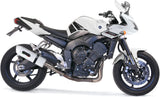 Terminale Di Scarico Con Omologazione Suono Albus Ceramic Alluminio Bianco - Gpr Compatibile Con Yamaha Fz-1 - Fazer 1000 (2006-2014)