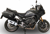 Impianto Di Scarico Completo Non Catalizzato E Con Omologazione Suono Albus Ceramic Alluminio Bianco - Gpr Compatibile Con Yamaha Tracer Fj-09 Tr (2015-2016)