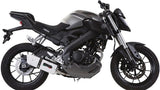 Impianto Di Scarico Completo Catalizzato E Con Omologazione Suono Albus Ceramic Alluminio Bianco - Gpr Compatibile Con Yamaha Mt-125 (2014-2016)