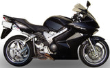 Doppio Terminale Di Scarico Con Omologazione Suono Albus Ceramic Alluminio Bianco - Gpr Compatibile Con Honda Vfr 800 V-Tec (2002-2013)