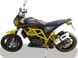Terminale Di Scarico Con Omologazione Suono Albus Ceramic Alluminio Bianco - Gpr Compatibile Con Husqvarna Nuda 900 - R (2012-2013)