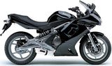 Impianto Di Scarico Completo Catalizzato E Con Omologazione Suono Albus Ceramic Alluminio Bianco - Gpr Compatibile Con Kawasaki Er-6 F (2012-2016)