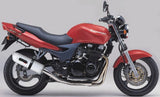 Terminale Di Scarico Con Omologazione Suono Albus Ceramic Alluminio Bianco - Gpr Compatibile Con Kawasaki Zr 7 - S (1999-2004)