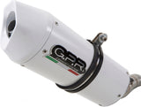 Complete Catalytic Exhaust System With Sound Certification Albus Ceramic White Aluminium - Gpr Compatible With Can Am Spyder 1000 Rs - Rss (2013-2016)