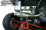 Terminale Di Scarico Con Omologazione Suono Power Bomb Acciaio - Gpr Compatibile Con Polaris Rzr Xp 1000 (2014-2016)