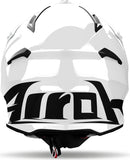 Casco Off-Road Per Moto Airoh Aviator Ace 2 - Ava214 Composite Carbon Bianco Gloss Color Taglia Xl