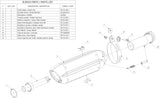 Non-Catalytic Exhaust Tip With Sound Certification Suono Stainless Steel Carbon - Mivv Compatible With Bmw K 1200 Gt (2005-2008)