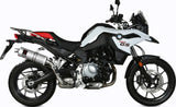 Terminale Di Scarico Con Omologazione Suono Dakar Inox - Mivv Compatibile Con Bmw F 750 Gs (2018-2024)