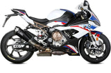 Terminale Di Scarico Con Omologazione Suono Delta Race Carbonio Carbonio - Mivv Compatibile Con Bmw S 1000 Rr (2019-2024)