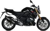 Terminale Di Scarico Con Omologazione Suono Sr-1 Titanio Nero - Mivv Compatibile Con Bmw R 1250 Rs (2021-2024)