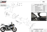 Terminale Di Scarico Con Omologazione Suono Mk3 Carbonio - Mivv Compatibile Con Bmw S 1000 R (2017-2020)