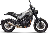 Terminale Di Scarico Senza Omologazione Suono Relevance Titanio Coppa Carbonio - Termignoni Compatibile Con Benelli Leoncino 500 Trail (2018-2020)