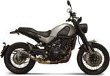 Terminale Di Scarico Senza Omologazione Suono Gp Carbonio - Termignoni Compatibile Con Benelli Leoncino 500 (2018-2020)