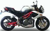 Terminale Di Scarico Con Omologazione Suono Tiburon Carbon Look - Gpr Compatibile Con Benelli Tnt 899 (2008-2016)