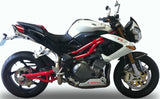 Terminale Di Scarico Con Omologazione Suono Tiburon Titanio - Gpr Compatibile Con Benelli Tnt 899 (2008-2016)