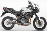 Terminale Di Scarico Con Omologazione Suono Tiburon Carbon Look - Gpr Compatibile Con Benelli Tre 1130 K (2006-2016)