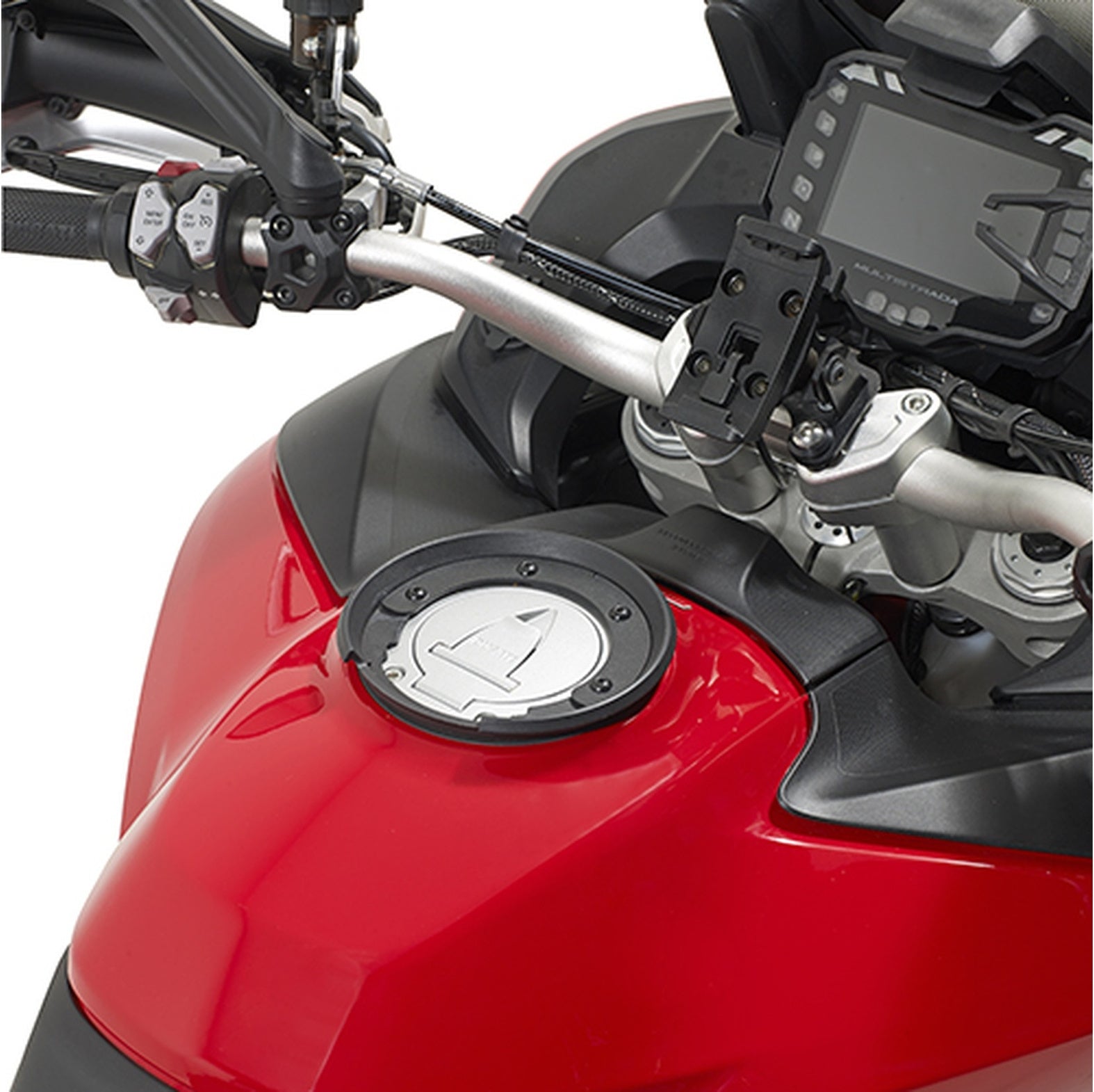 Tanklock Black Tank Bag - 5 Lt Wl902 Technopolymer - Givi Compatible With Ducati Multistrada 1200 (2015-2018)