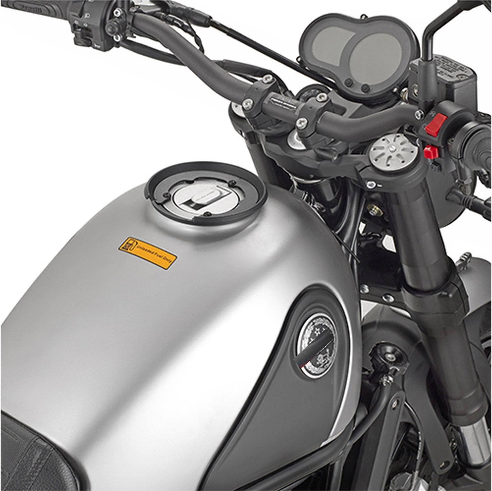 Flange For Fitting The Tanklock Bag - Givi Compatible With Benelli Leoncino 800 Trail (2022-2024)