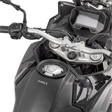 Tanklock Black Tank Bag - 20 Lt Nylon - Givi Compatible With Voge Brivido 500 R (2021-2024)