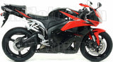 Impianto Di Scarico Completo Non Catalizzato E Con Omologazione Suono Indy-Race Alluminio Nero Carbonio - Arrow Special Parts Compatibile Con Honda Cbr 600 Rr (2009-2012)