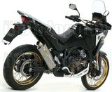 Terminale Di Scarico Con Omologazione Suono Maxi Race-Tech Titanio Acciaio - Arrow Special Parts Compatibile Con Honda Crf 1100 L Africa Twin Adventure Sports (2020-2023)