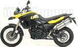 Impianto Di Scarico Completo Non Catalizzato E Con Omologazione Suono Maxi Race-Tech Alluminio Carbonio - Arrow Special Parts Compatibile Con Bmw F 800 Gs Adventure (2008-2016)