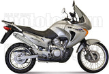 Terminale Di Scarico Senza Omologazione Suono Paris Dacar Inox Acciaio - Arrow Special Parts Compatibile Con Honda Xl 600 V Transalp (1987-1997)