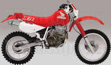Terminale Di Scarico Senza Omologazione Suono Paris Dacar Inox Acciaio - Arrow Special Parts Compatibile Con Honda Xr 600 R (1991-1998)