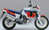 Terminale Di Scarico Con Omologazione Suono Paris Dacar Inox Acciaio - Arrow Special Parts Compatibile Con Honda Xrv 750 Africa Twin (1990-1992)