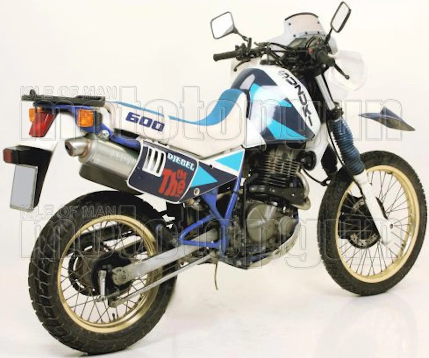 Terminale Di Scarico Non Catalizzato E Con Omologazione Suono Paris Dacar Inox Acciaio - Arrow Special Parts Compatibile Con Suzuki Dr 600 S (1985-1990)