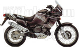 Terminale Di Scarico Con Omologazione Suono Paris Dacar Inox Acciaio - Arrow Special Parts Compatibile Con Yamaha Xtz 750 Super Ténéré (1989-1994)