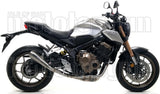Impianto Di Scarico Completo Non Catalizzato E Senza Omologazione Suono Pro-Race Titanio Titanio - Arrow Special Parts Compatibile Con Honda Cb 650 R (2019-2023)