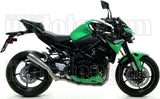 Impianto Di Scarico Completo Non Catalizzato E Con Omologazione Suono Pro-Race Titanio Titanio - Arrow Special Parts Compatibile Con Kawasaki Z 900 (2020-2024)