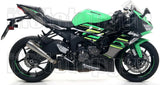 Impianto Di Scarico Completo Non Catalizzato E Con Omologazione Suono Pro-Race Titanio Titanio - Arrow Special Parts Compatibile Con Kawasaki Zx 6R 636 (2019-2020)