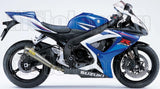Impianto Di Scarico Completo Non Catalizzato E Con Omologazione Suono Pro-Race Titanio Acciaio - Arrow Special Parts Compatibile Con Suzuki Gsx-R 750 Ie (2006-2007)