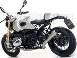 Terminale Di Scarico Con Omologazione Suono Pro-Race Nichrom Acciaio - Arrow Special Parts Compatibile Con Bmw R Nine T 1200 (2017-2019)