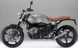 Terminale Di Scarico Con Omologazione Suono Pro-Race Nichrom Acciaio - Arrow Special Parts Compatibile Con Bmw R Nine T 1200 Scrambler (2016-2020)