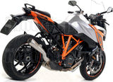 Terminale Di Scarico Non Catalizzato E Con Omologazione Suono Pro-Race Nichrom Acciaio - Arrow Special Parts Compatibile Con Ktm 1290 Superduke Gt (2017-2024)