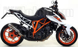 Terminale Di Scarico Con Omologazione Suono Pro-Race Nichrom Acciaio - Arrow Special Parts Compatibile Con Ktm 1290 Superduke Gt (2017-2024)