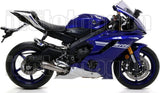 Terminale Di Scarico Con Omologazione Suono Pro-Race Nichrom Acciaio - Arrow Special Parts Compatibile Con Yamaha Yzf-R6 (2017-2021)