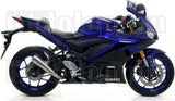Terminale Di Scarico Con Omologazione Suono Pro-Race Nichrom Acciaio - Arrow Special Parts Compatibile Con Yamaha Yzf-R3 (2019-2020)