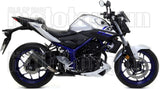 Terminale Di Scarico Con Omologazione Suono Pro-Race Nichrom Nero Acciaio - Arrow Special Parts Compatibile Con Yamaha Yzf-R3 (2018)