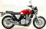 Terminale Di Scarico Con Omologazione Suono Pro-Racing Nichrom Acciaio - Arrow Special Parts Compatibile Con Honda Cb 1100 (2013-2016)