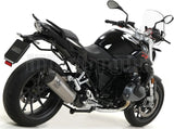 Terminale Di Scarico Con Omologazione Suono Maxi Race-Tech Titanio Carbonio - Arrow Special Parts Compatibile Con Bmw R 1250 Rs (2019-2020)